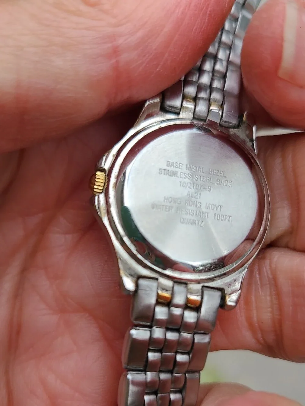 Anne Klein II Two Tone Watch